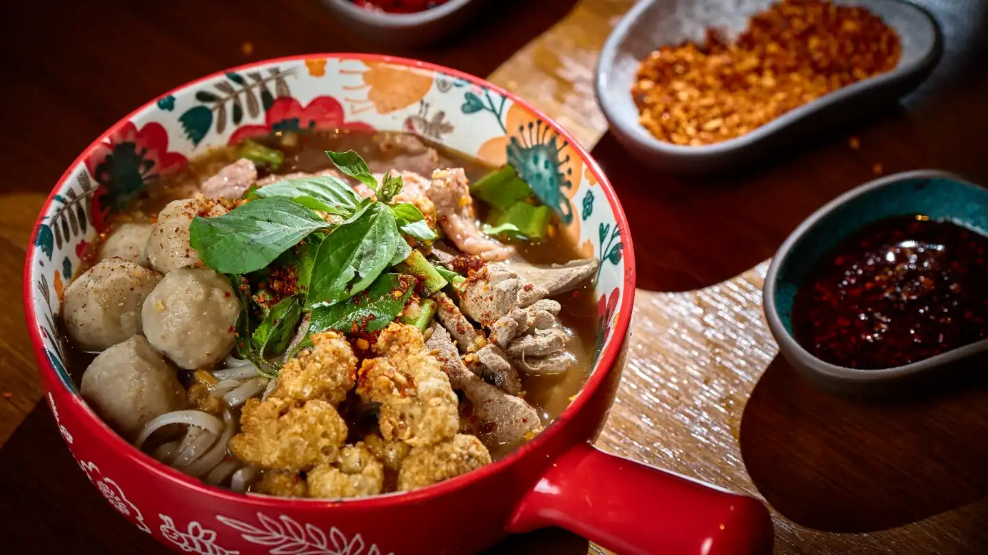 URBAN Café Thai boat noodle lunch set